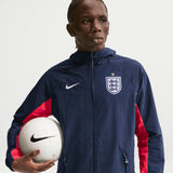 Nike Mens England World Cup 2026 All Weather Protection Soccer Woven Jacket