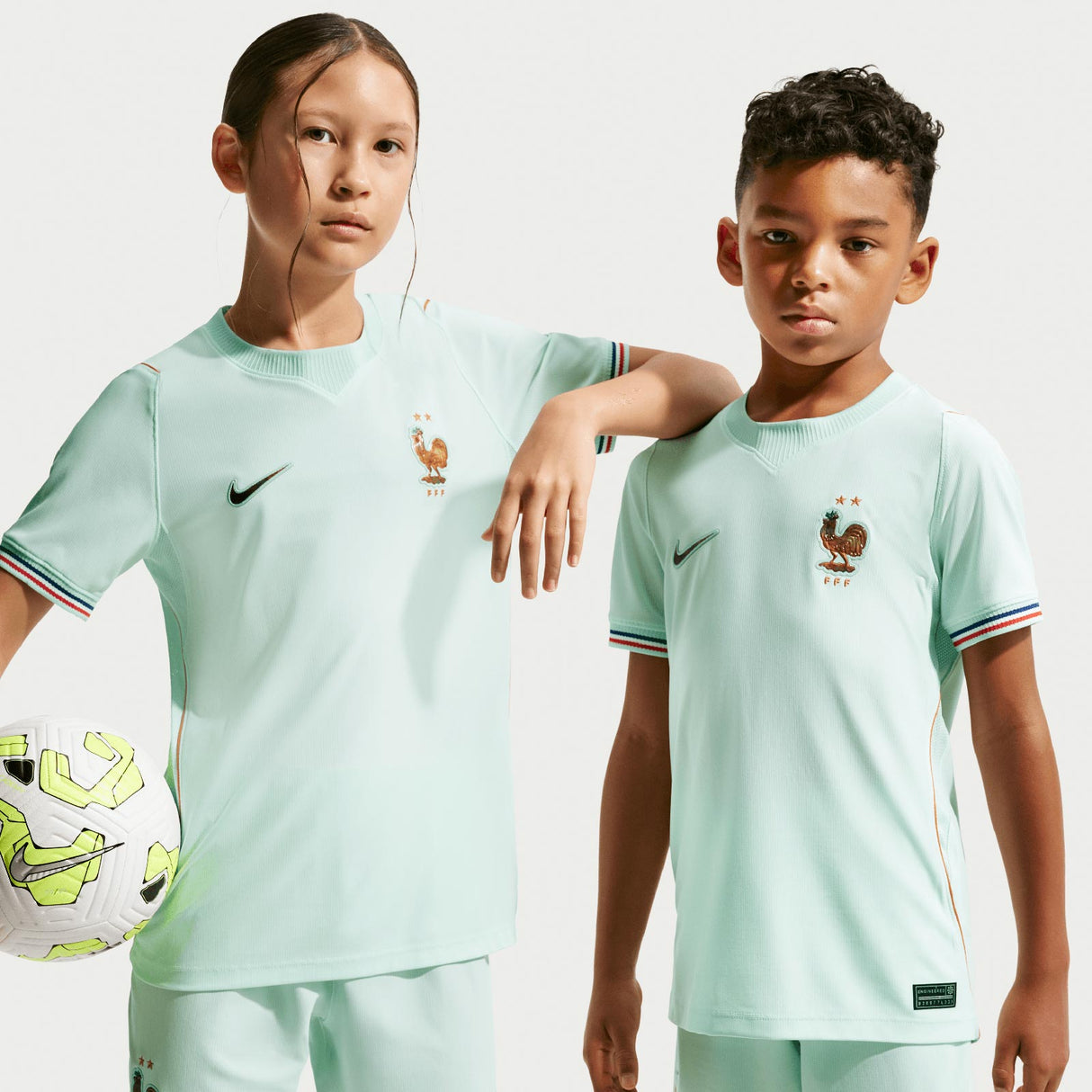 Nike France WC26 Kids Away Jersey Blue