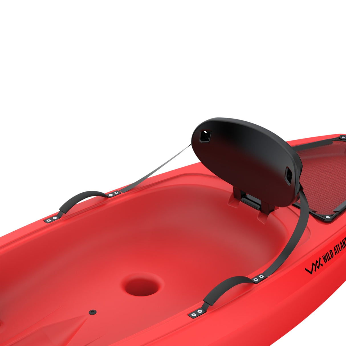 Wild Atlantic Surf Hull Design Kids 6ft Sit On Kayak - Red