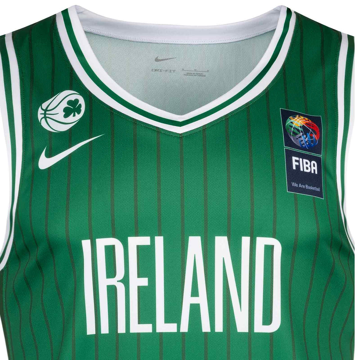 Nike Basketball Ireland 2026 Kids Sleeveless Home Jersey