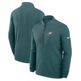 Nike Mens Eagles Victory Half Zip Green