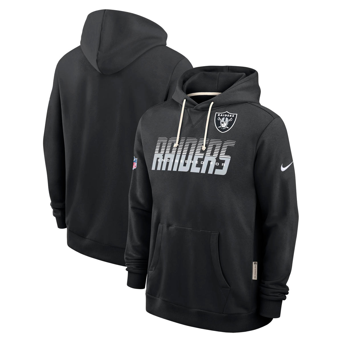 Nike Mens Raiders Dri-Fit SI Hoodie Blk