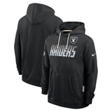 Nike Mens Raiders Dri-Fit SI Hoodie Blk