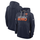 Nike Mens Bears Dri-Fit SI PO Hoodie Nvy