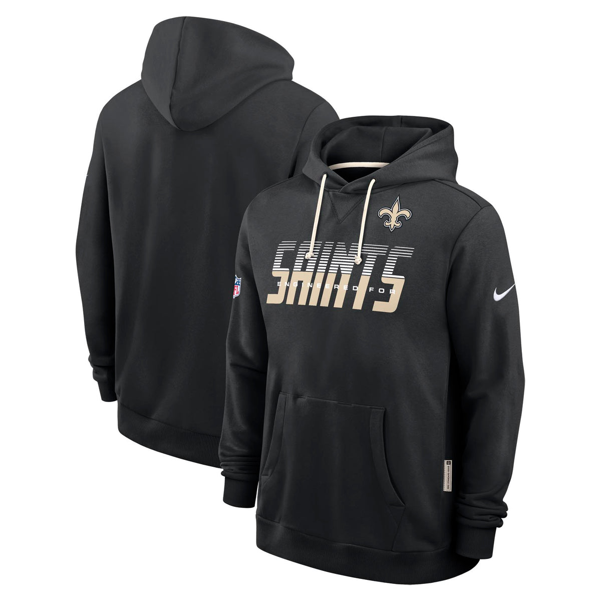 Nike Mens Saints Dri-Fit SI Hoodie Blk