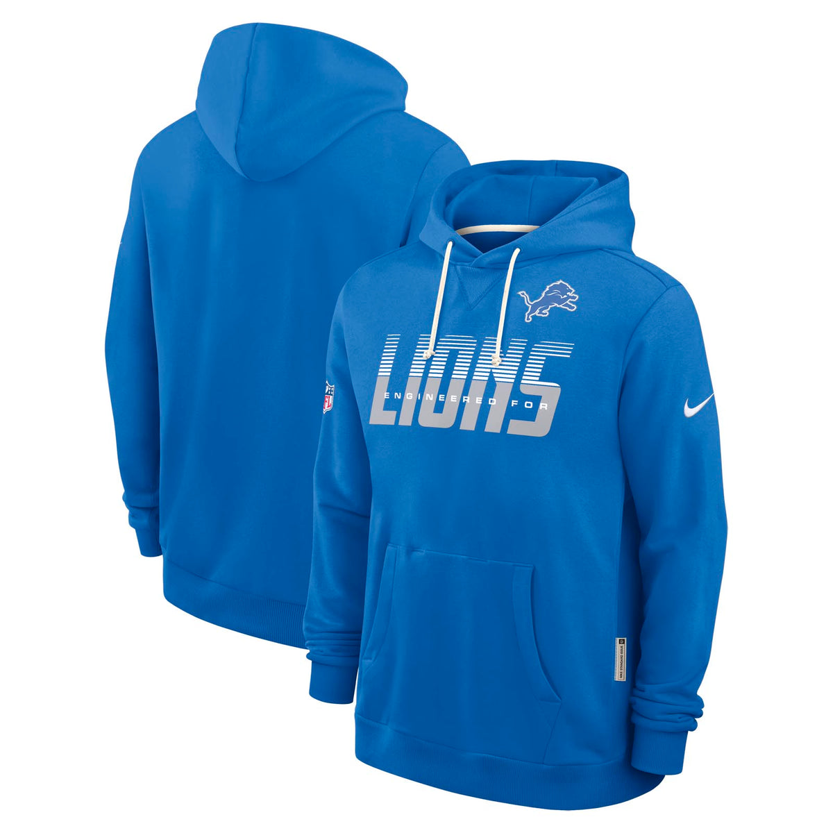 Nike Mens Lions Dri-Fit SI PO Hoodie Blu