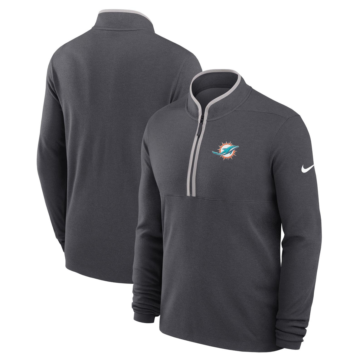 Nike Miami Dolphins Victory Dri-FIT Mens Half-Zip Top