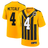 Nike Mens Steelers Alt Metcalf 4 Jsy Gld