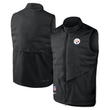 Nike Mens Steelers TFADV RPL Vest Black