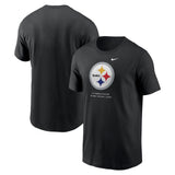 Nike Mens Steelers Property Of Tee Black