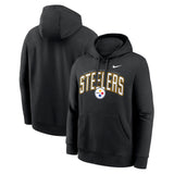 Nike Mens Steelers Club Expect Hoody Blk