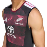 adidas All Blacks GR Singlet Maroon