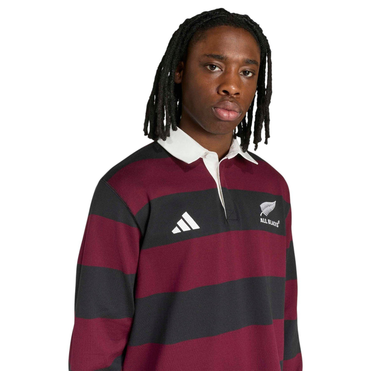 adidas All Blacks Her Polo Maroon