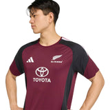 adidas All Blacks Performance Tee Maroon