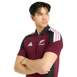 adidas All Blacks Training Polo Maroon