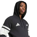 adidas All Blacks Mens LSW FZ Hoodie Blk