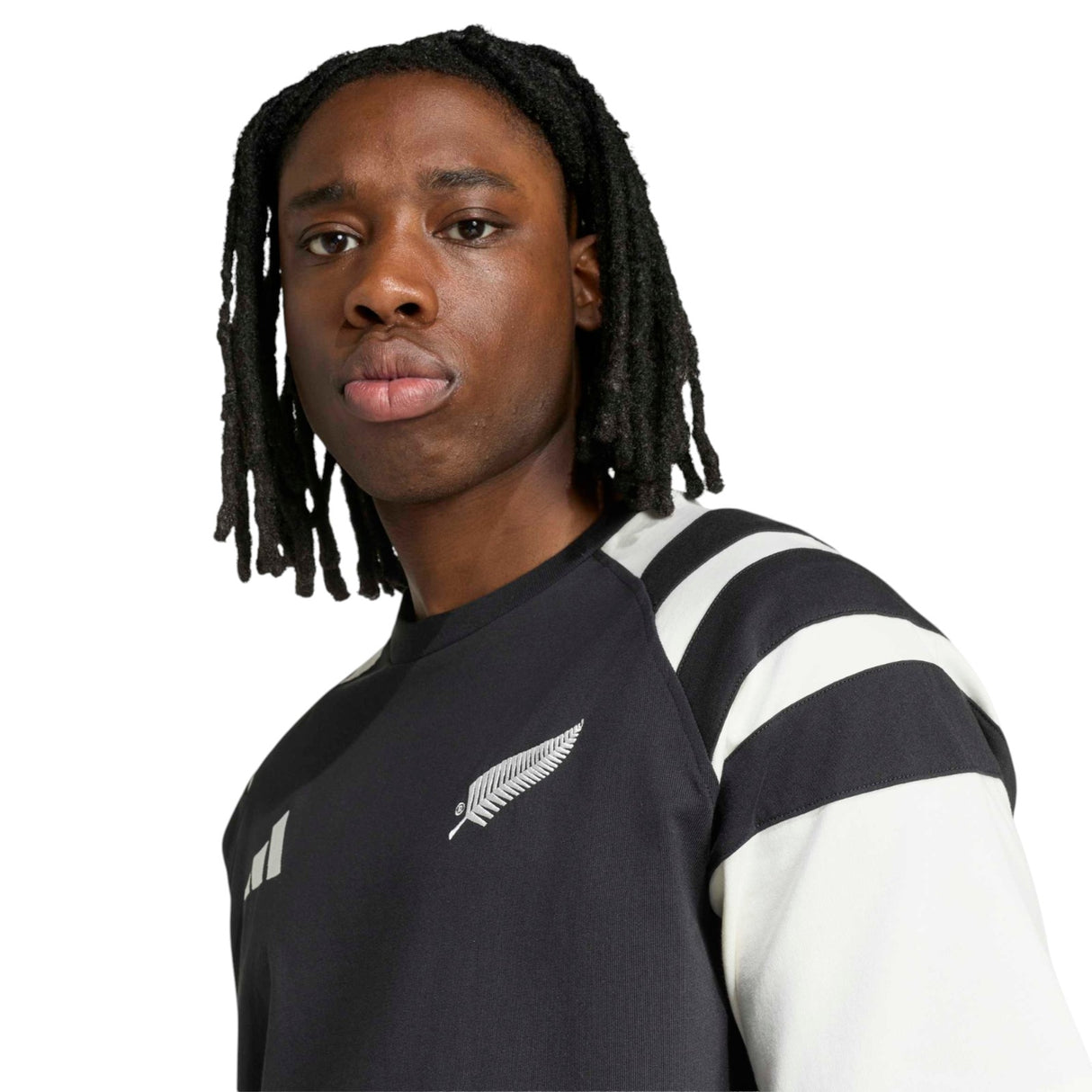 adidas All Blacks Mens LSW Tee Black