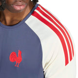adidas Mens France Perf Tee Navy