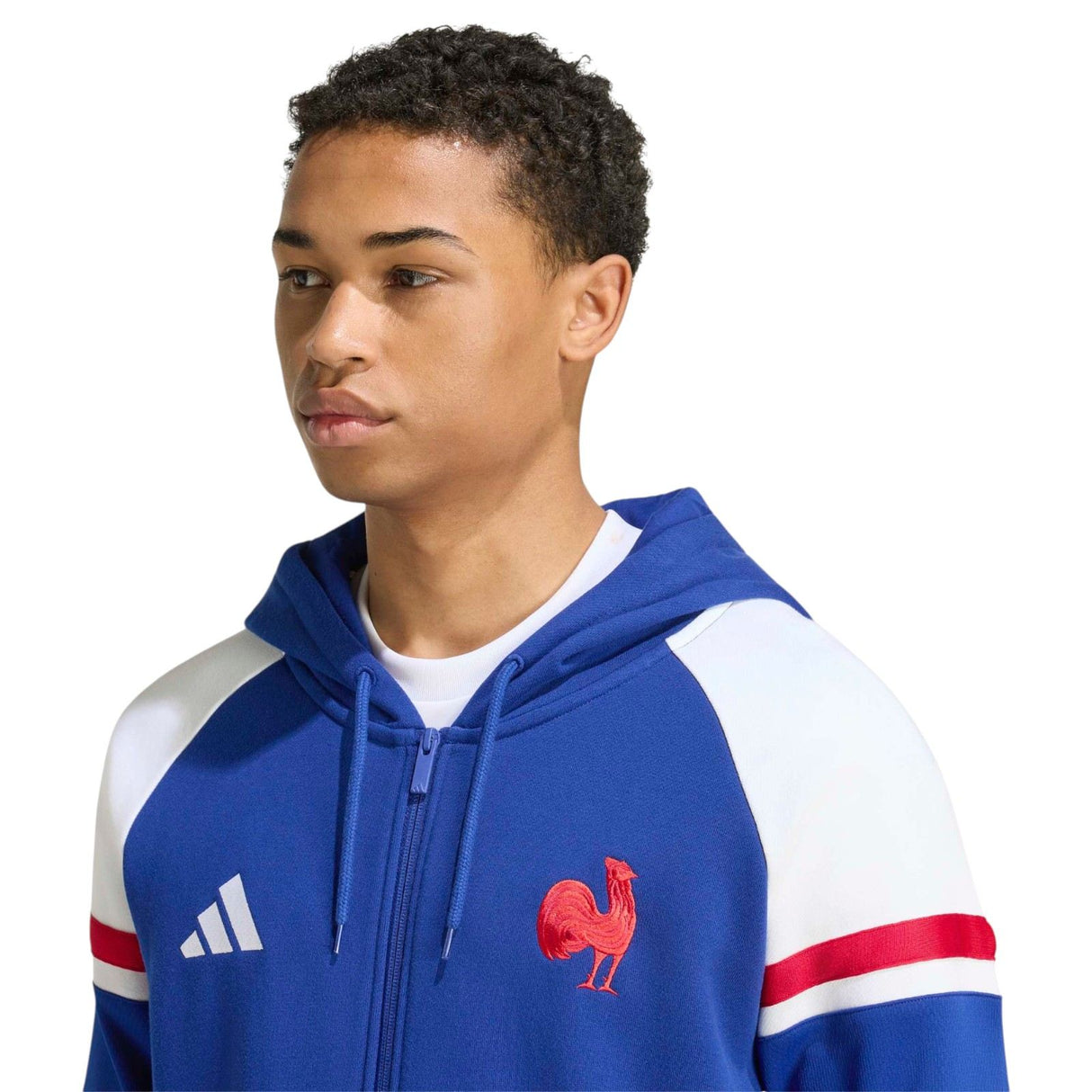 adidas Mens France Trvl FZ TopNavy