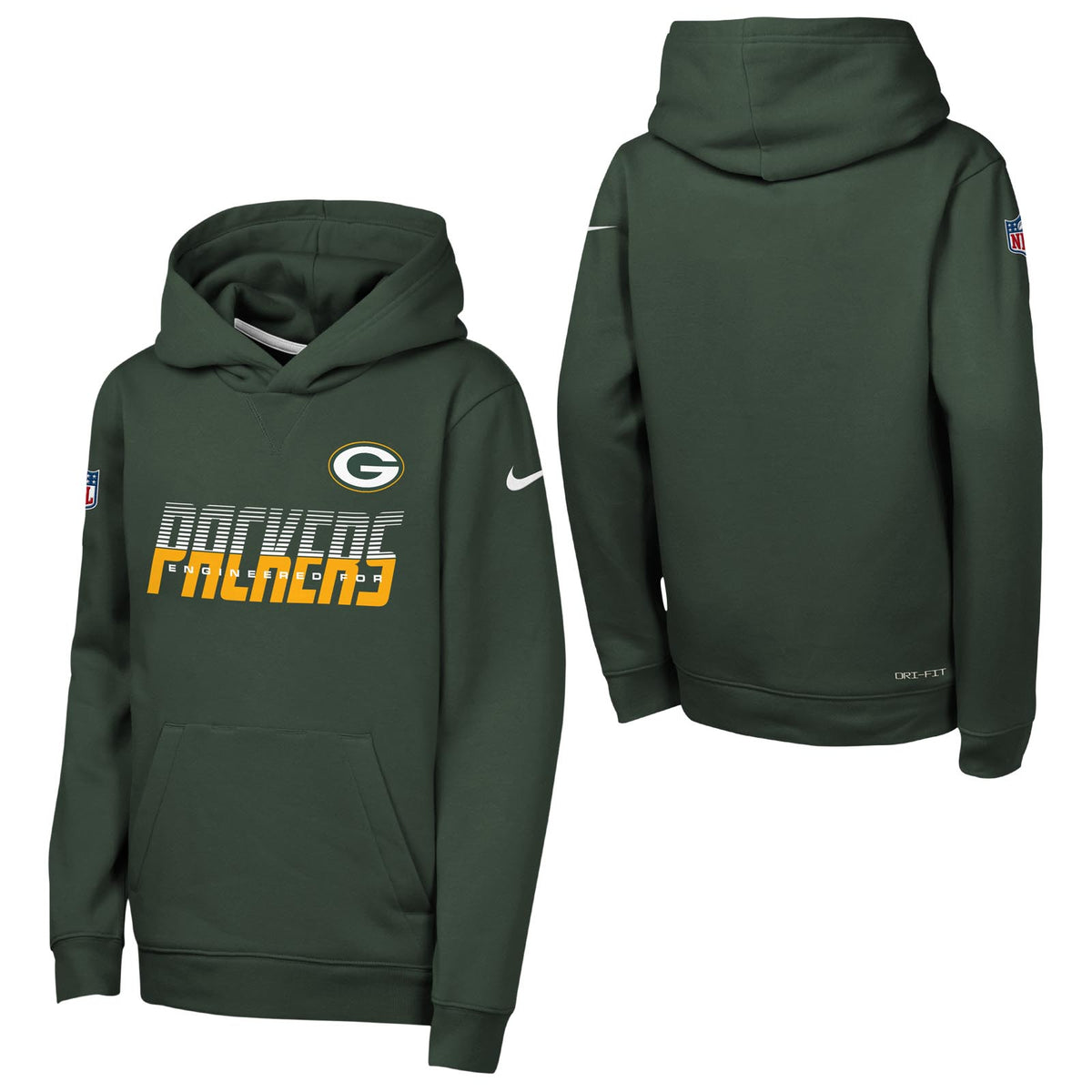 Nike Kids Packers SL Pullover Hoody Grn