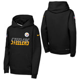 Nike Kids Steelers SL Pullover Hoody Blk