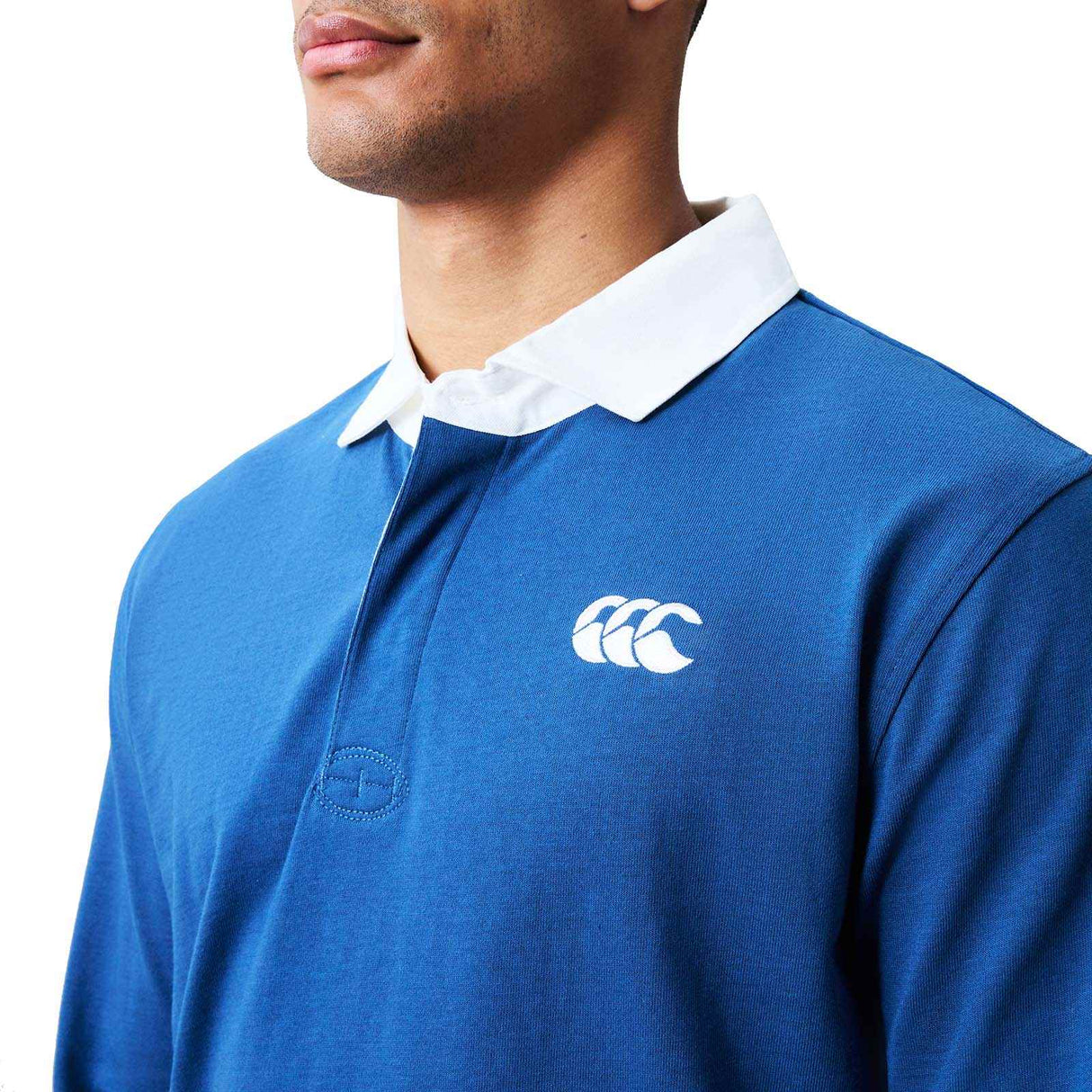 Canterbury Solid Dye Rugby Jersey Blue
