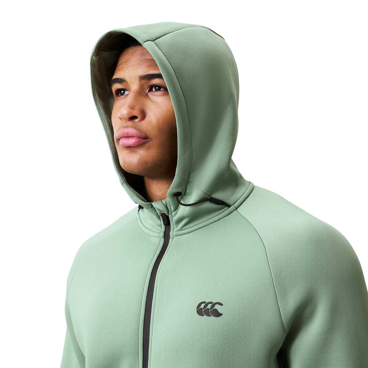 Canterbury Mens Everest FZ Hoodie Green