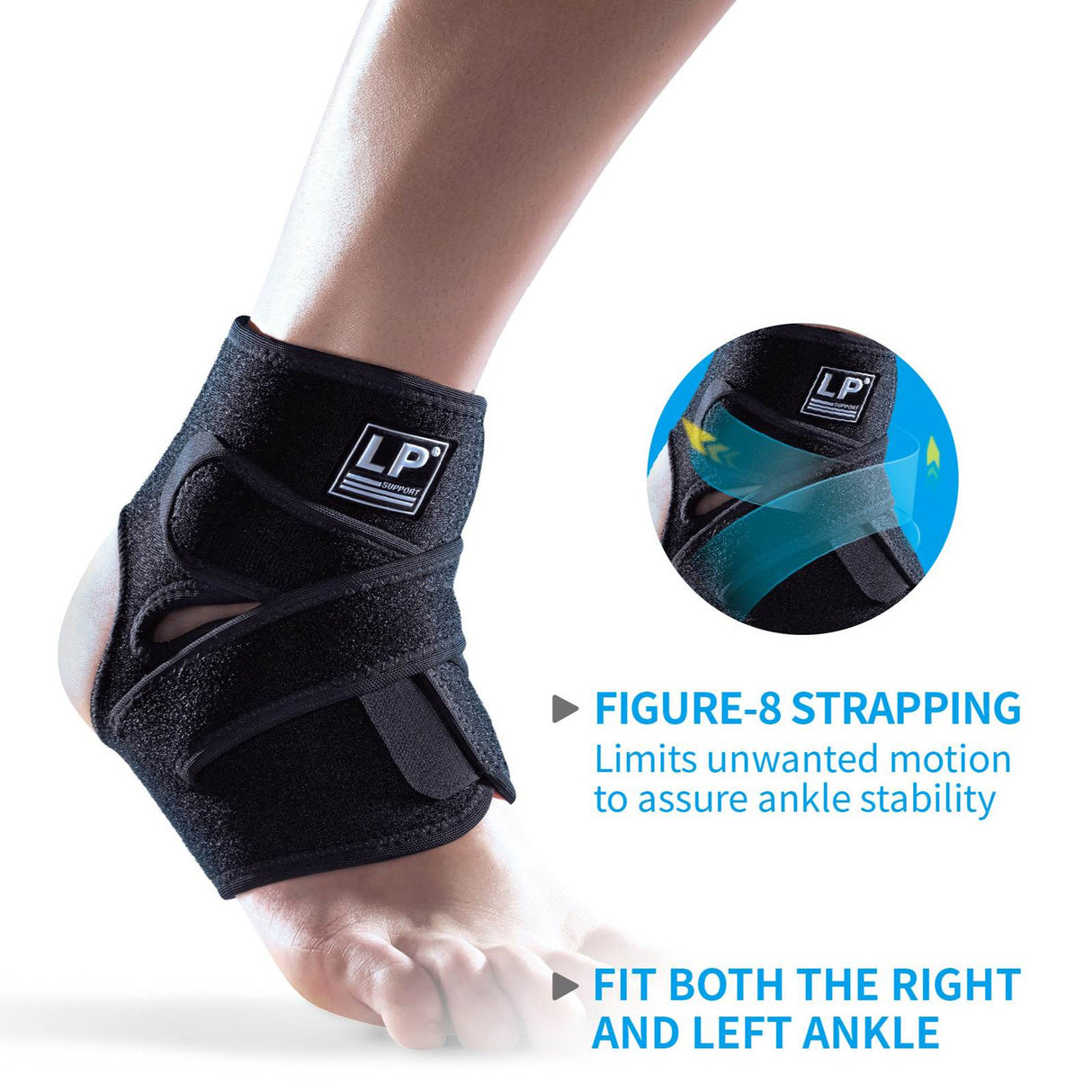 LP Extreme Ankle Support Black