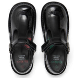 Kickers Kick T-Bar Patent Leather Junior Girls Shoes