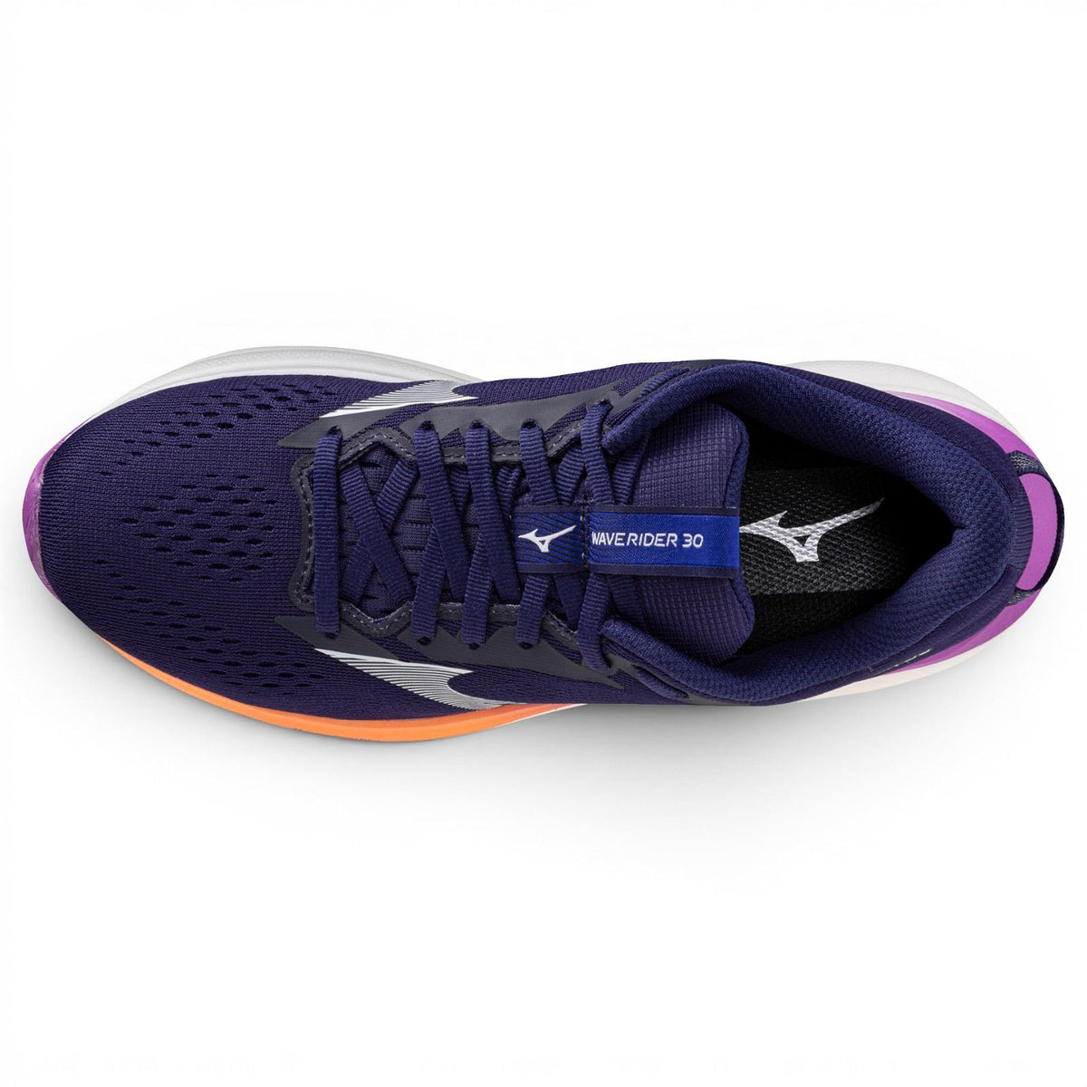 Mizuno Wave Rider 30 Wmn Rhod Wh Fire Nv