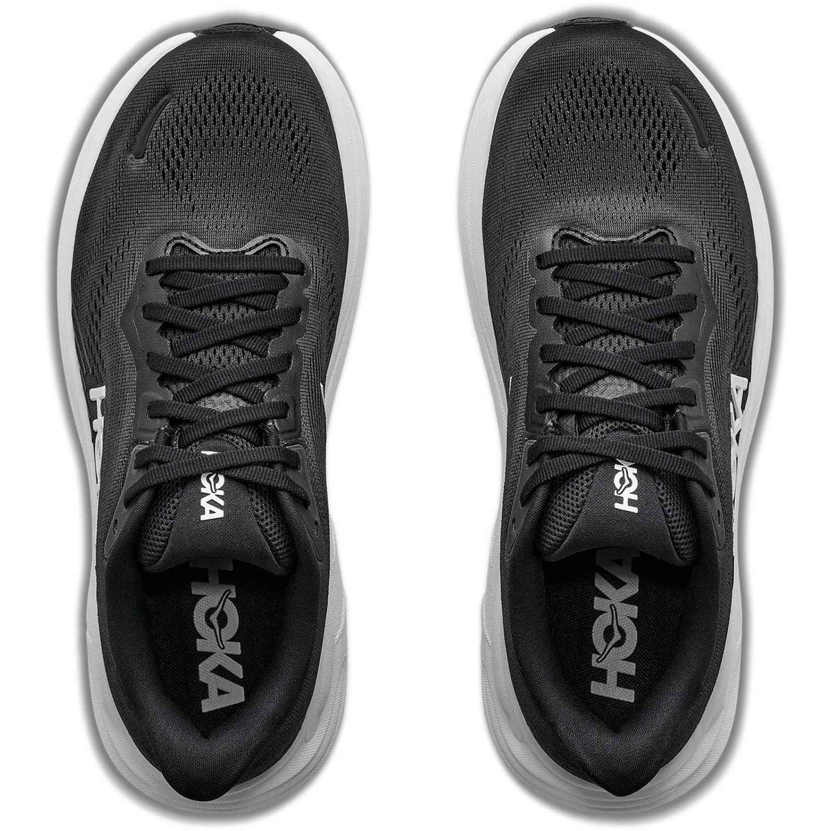 Hoka Clifton 11 Mens Black White