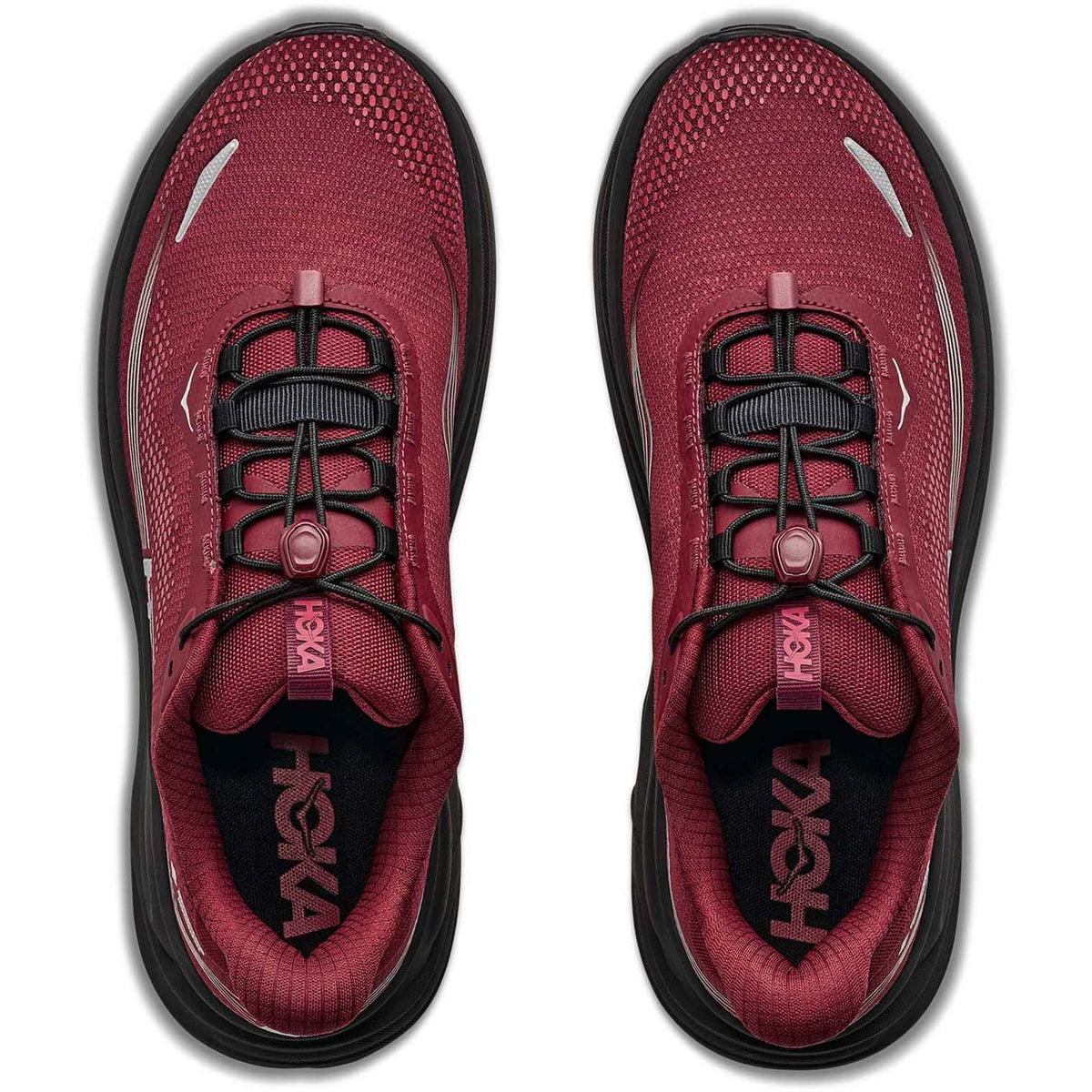Hoka Clifton 11 GTX Mens Burgundy Carbon