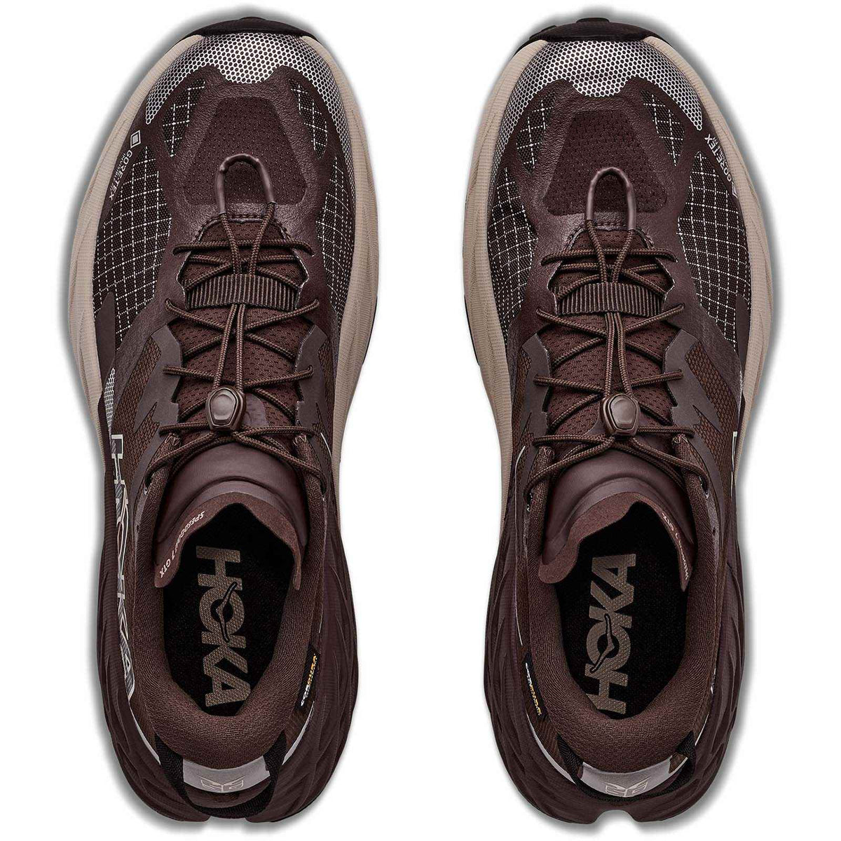 Hoka Speedgoat 7 GTX Mens Chocolate Grey