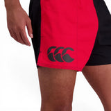 Canterbury Harlequin Shorts Unisex Red
