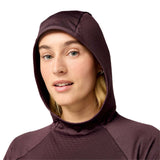 Brooks Wmns Momentum Thermal Hoody Brown