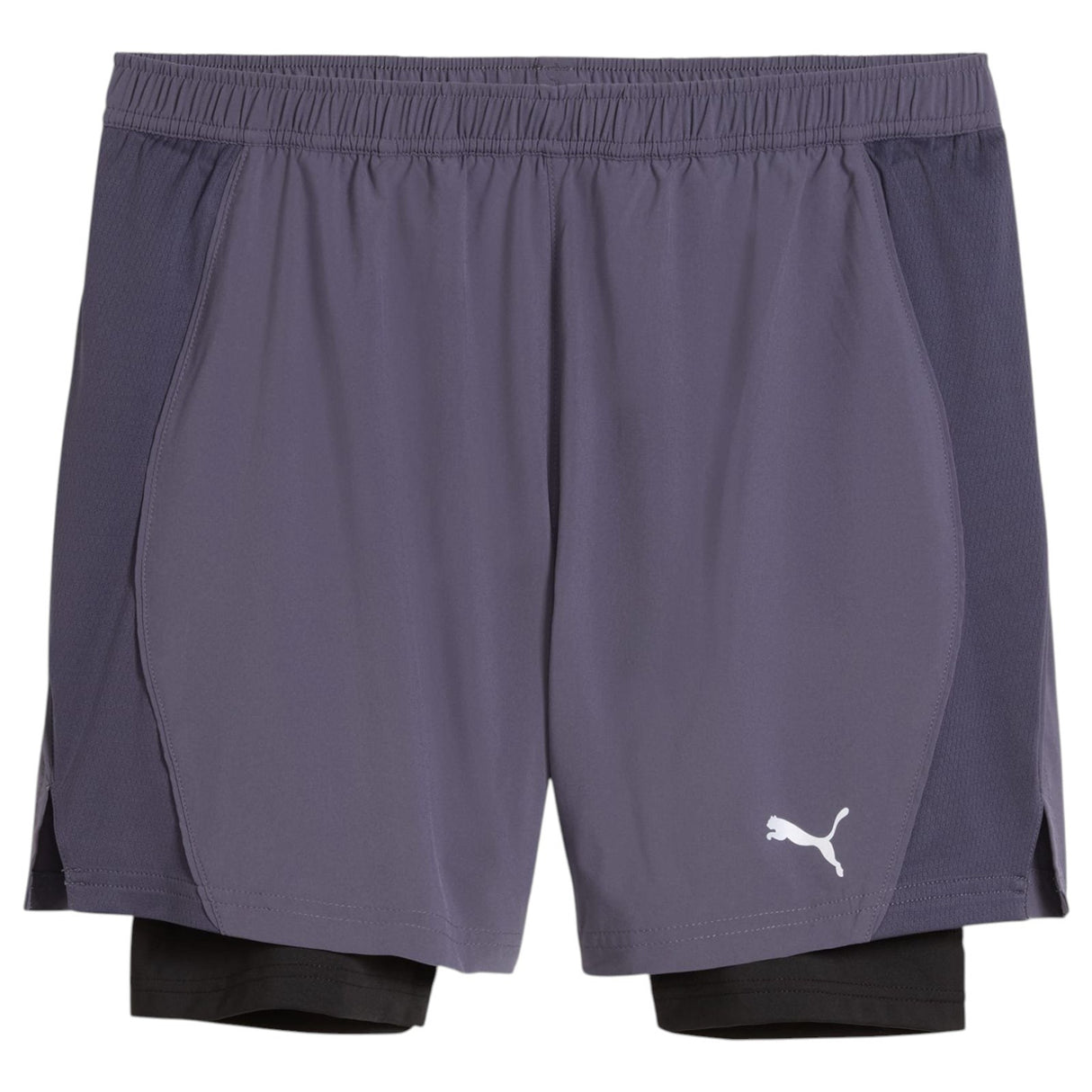 Puma Mens Run Velocity 2IN1 Shorts Navy