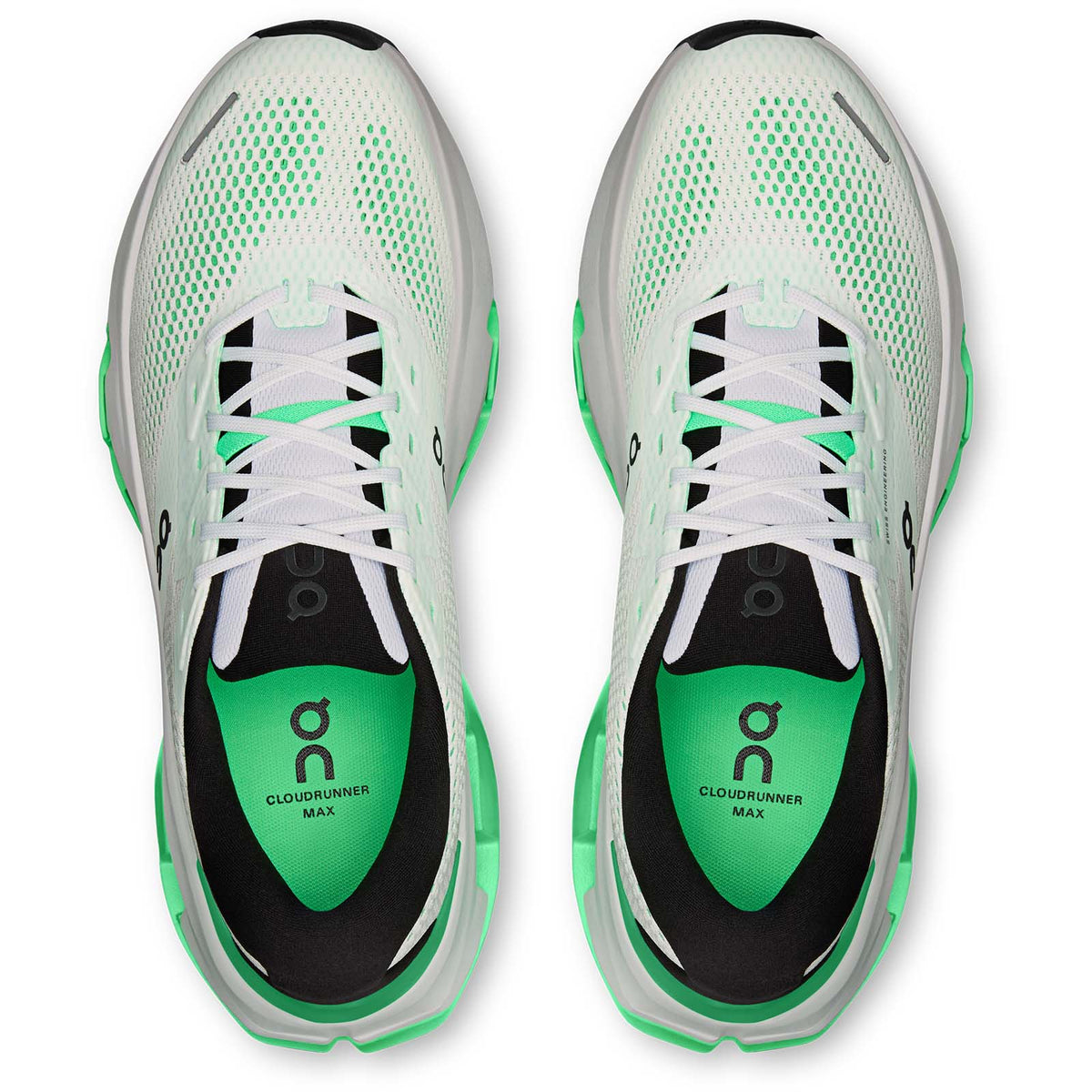 ON Cloudrunner 3 Max Mens Grey Wh Verdit