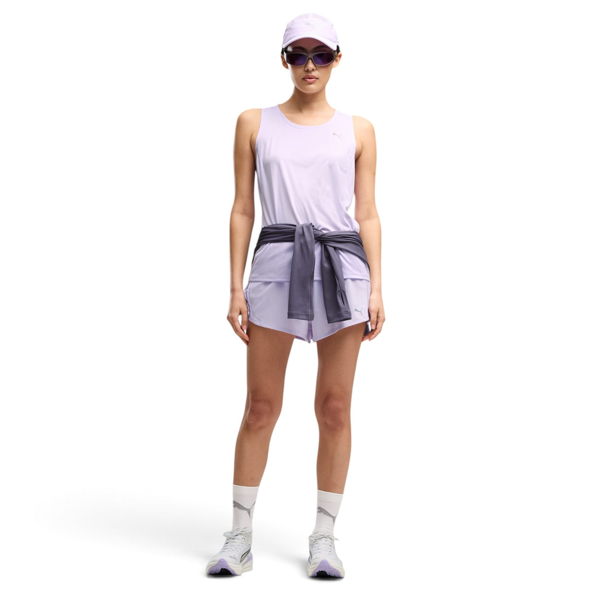 Puma W Run Velocity Poly Tank Purple