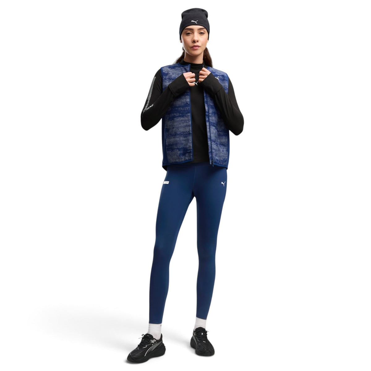 Puma W Run BrightStride Cloudspun LS Blk