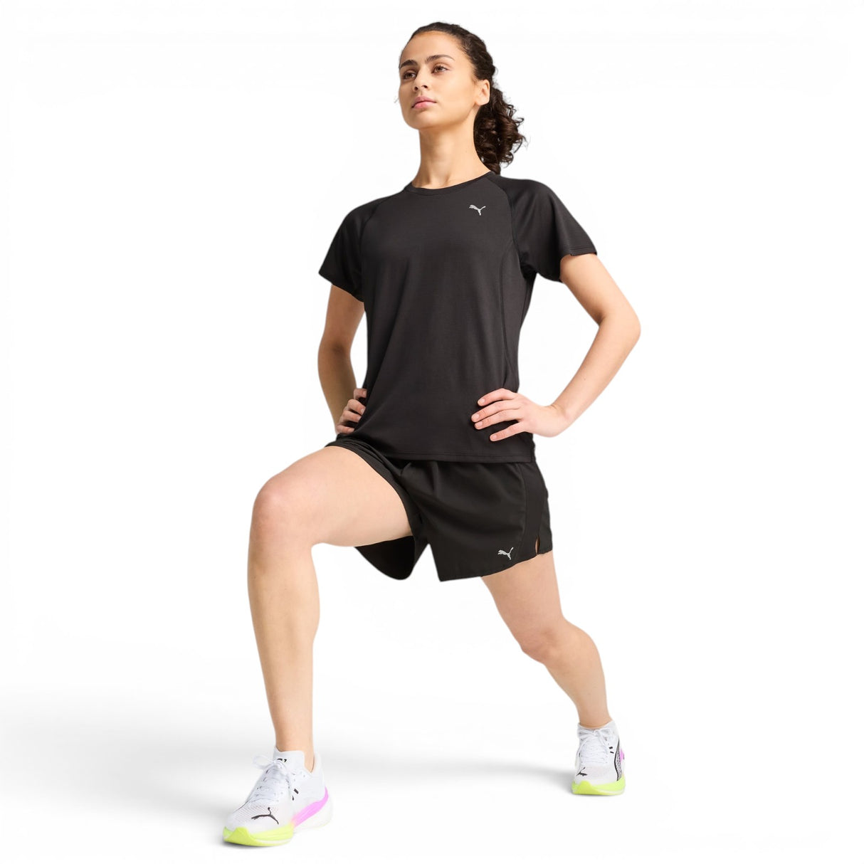 Puma W Run Velocity Poly Tee Black