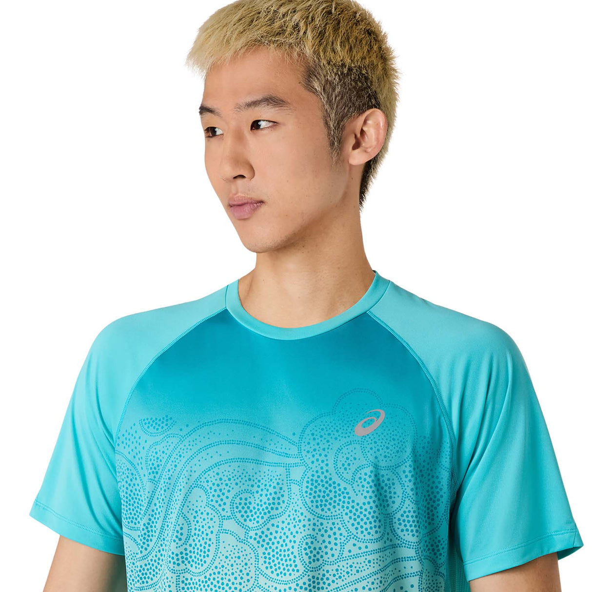 Asics Mens Road Ibuki SS Top Green