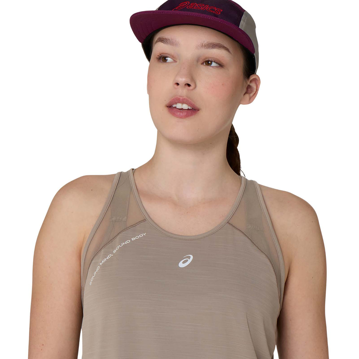 Asics Wmns Road Tank White