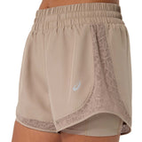 Asics Wmns Nagino Run Short Brown