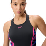 Speedo Wmns Hyperboom Splice Tankini Blk