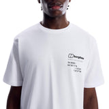 Berghaus Mens Mount 10 Ess Tee AM White