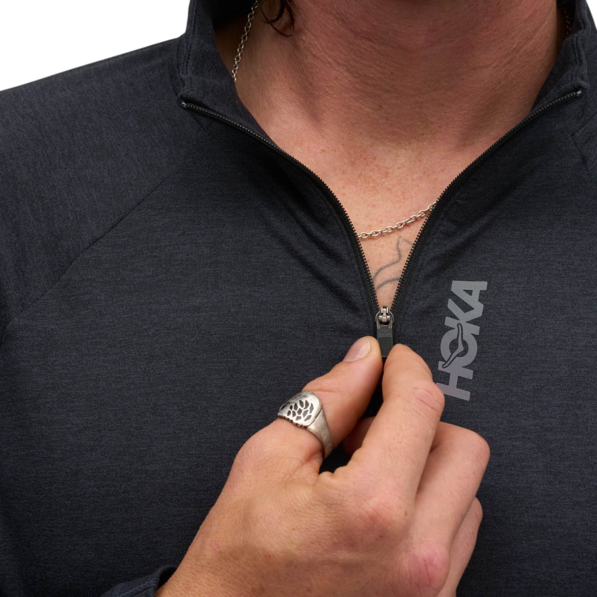 Hoka M Skyform Half Zip Black