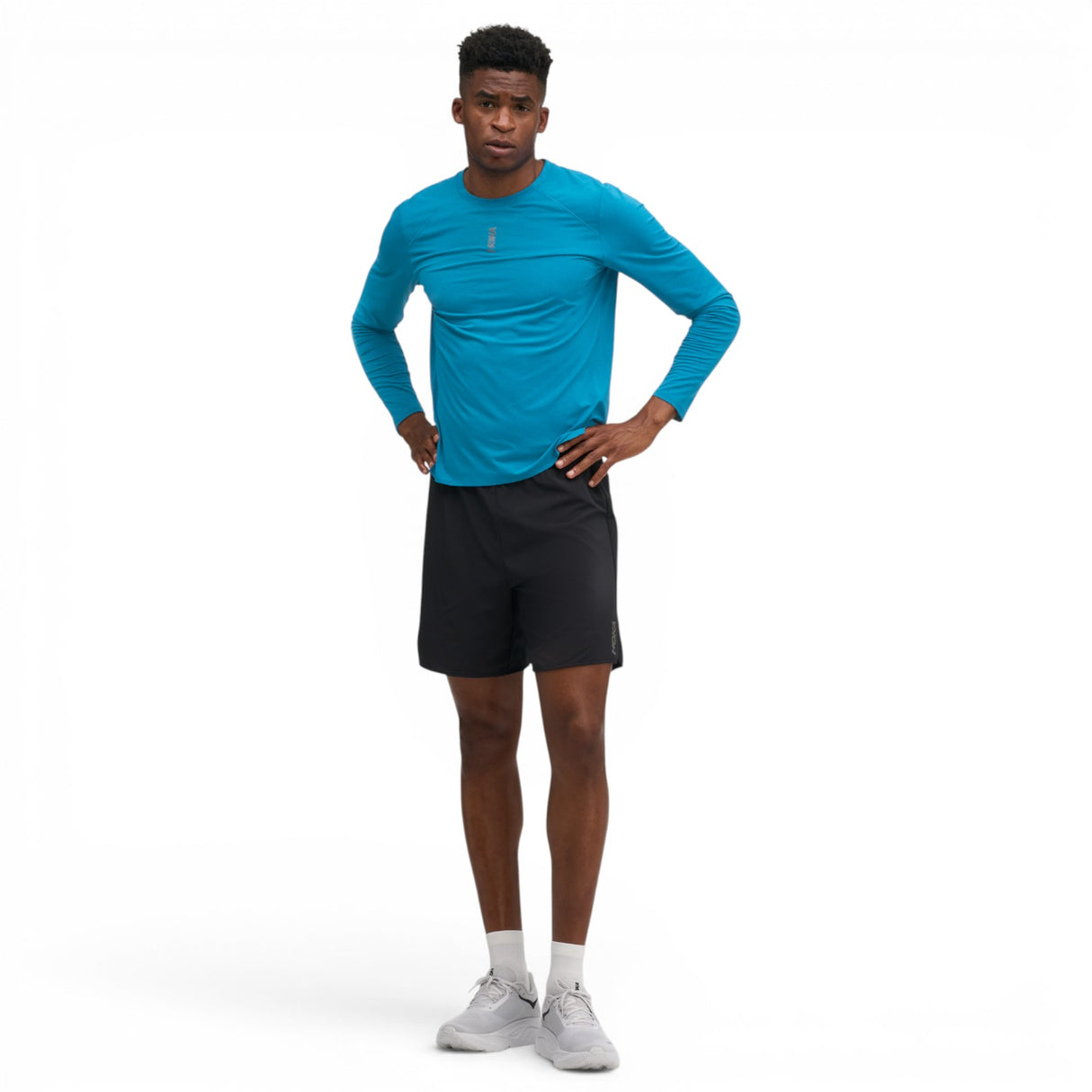 Hoka M Glide Shorts 7in 2IN1 Black
