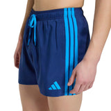 adidas Mens 3S Swim Shorts 5in Navy