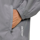 adidas Mens Adizero Jacket Grey