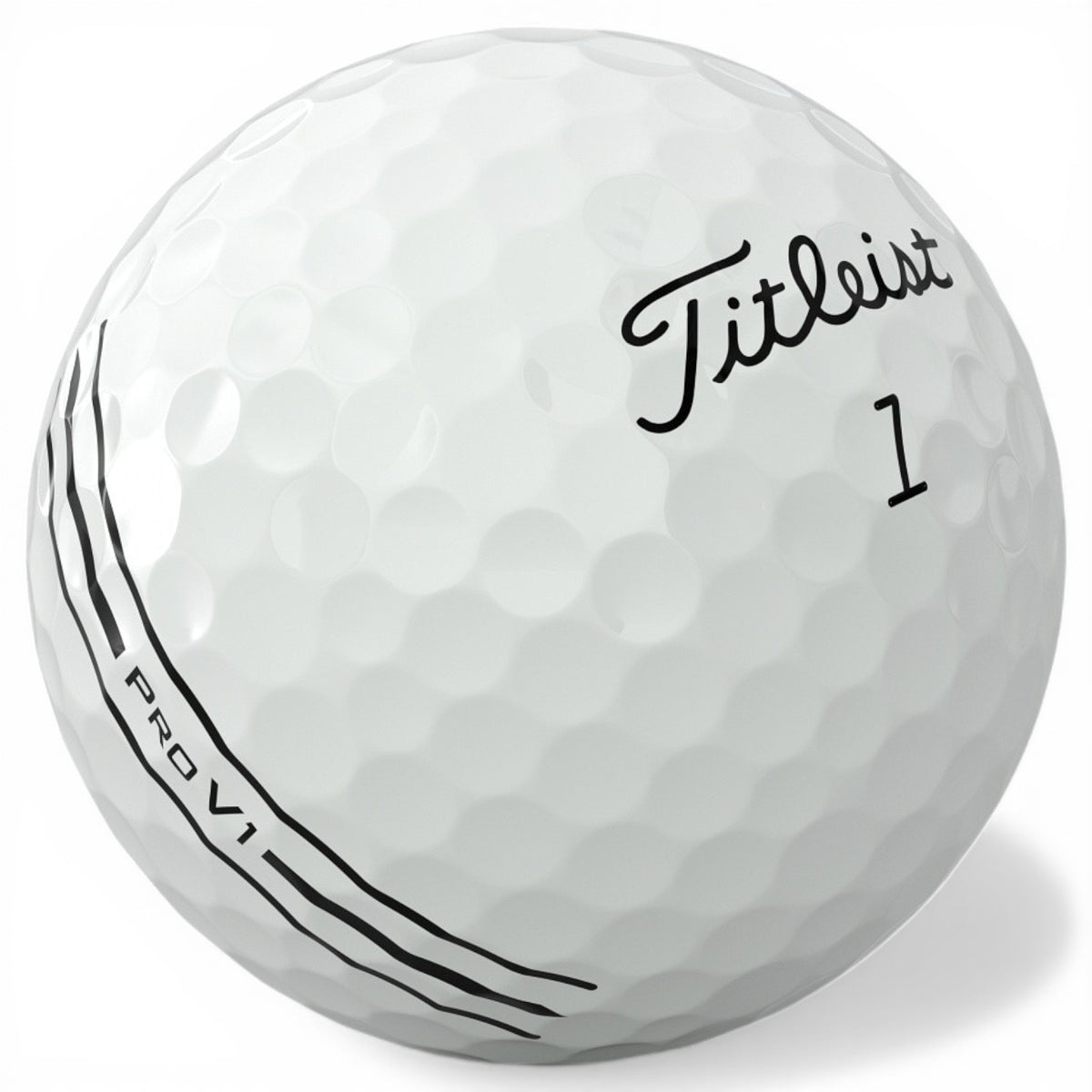 Titleist PRO V1 AIM Dozen Golf Ball Wht